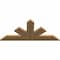Ekena Millwork Saratoga Timber Gable Bracket, Western Red Cedar, 48"W x 22"H x 1 1/2"D x 5 1/2"F, 11/12 Pitch GBW048X22X0206SAR00SWR - alternate 5